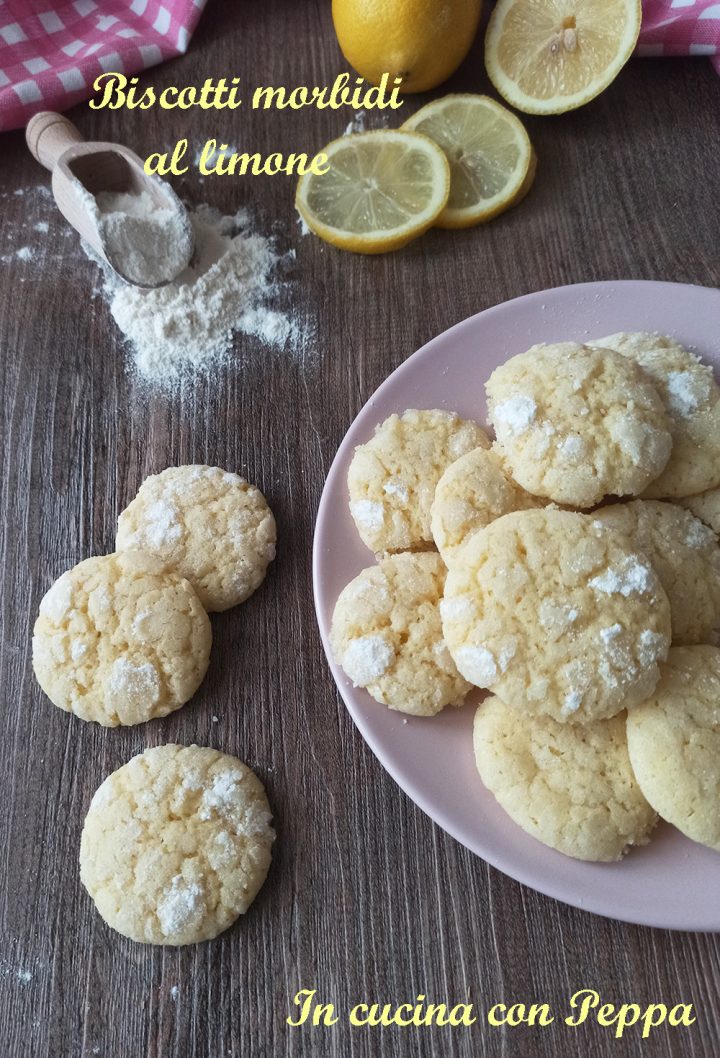 biscotti morbidi al limone