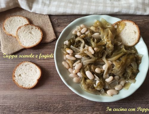 Zuppa scarole e fagioli con Cookeo in poco tempo