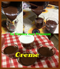 Mousse al cioccolato fondente e caffè con nocciole pralinate
