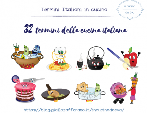 32 termini della cucina italiana