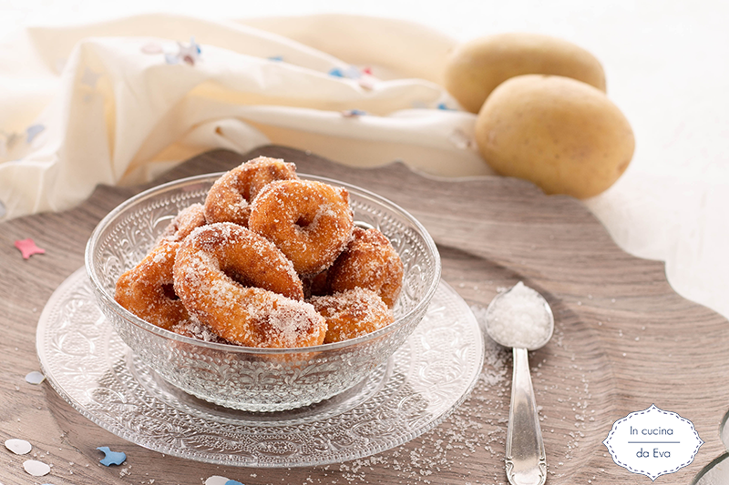 Frittelle con la pasta degli gnocchi Ricetta senza lievito In cucina da Eva