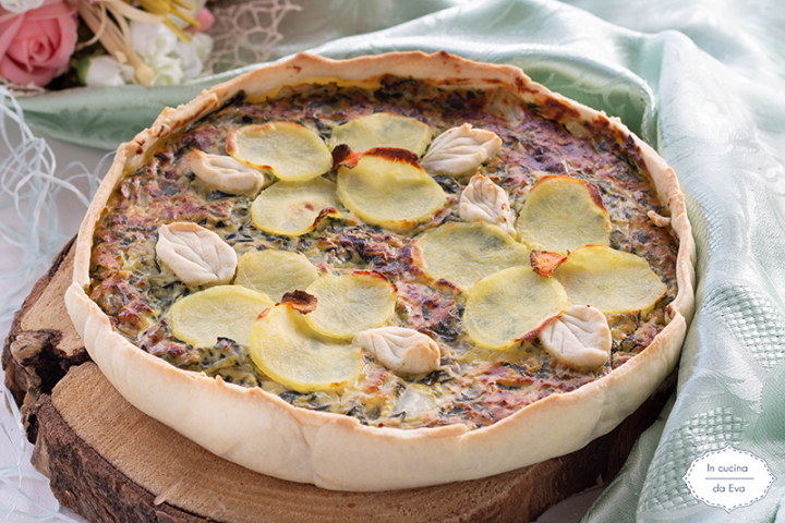 Rustico con bieta e ricotta