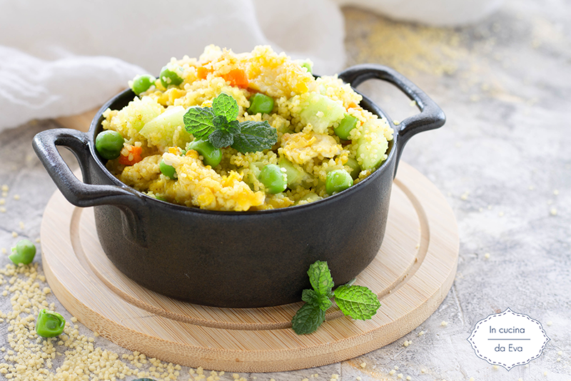 Cous Cous Con Piselli Ed Uova - Ricetta Estiva E Fresca - In Cucina Da Eva