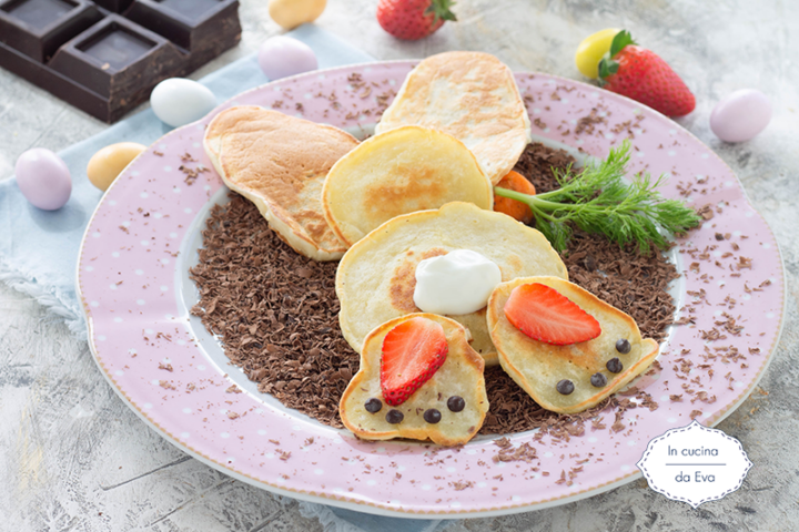 Pancake-coniglio-pasquale