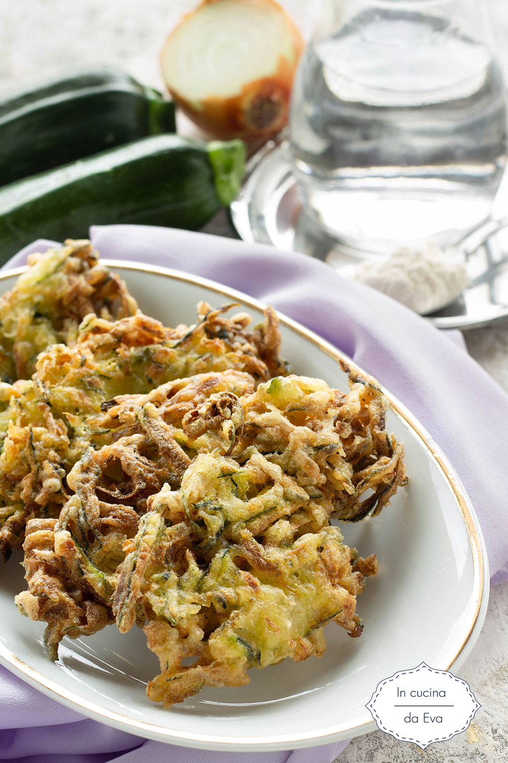 Frittelle di zucchine - Ricetta di zucchine in pastella senza uova
