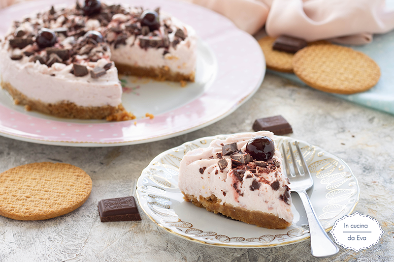 Cheesecake mascarpone ed yogurt greco Senza colla di pesce