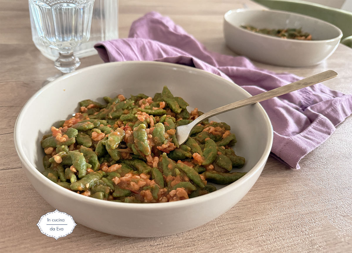 Spätzle con il ragù