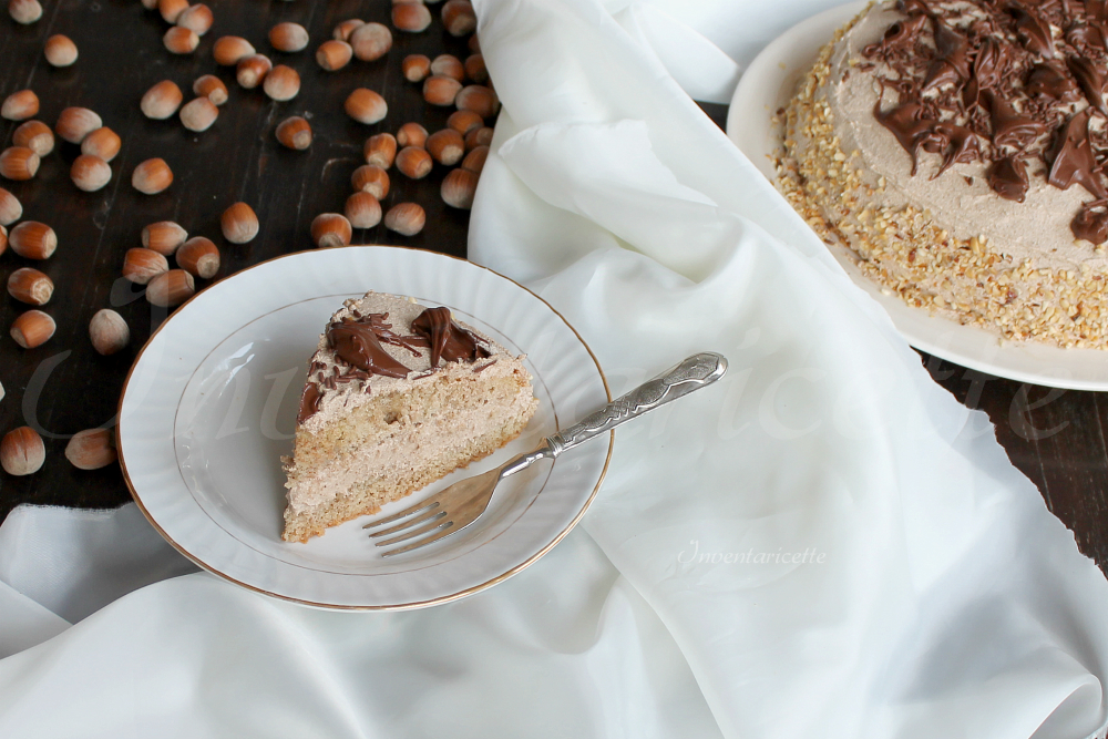 Torta Gianduiosa | Torta cioccolato e nocciole