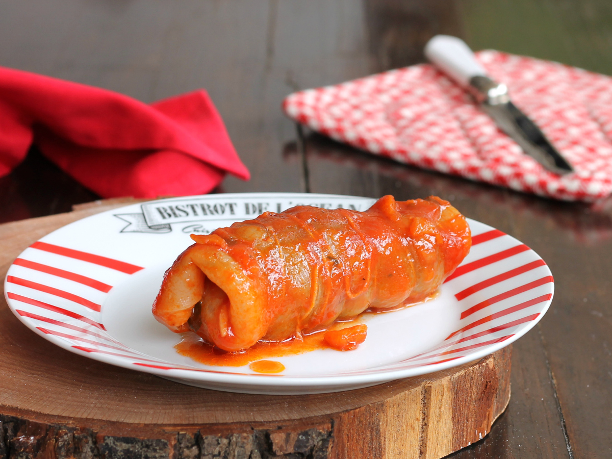 INVOLTINI DI COTICHE DI MAIALE ricetta secondo tradizionale