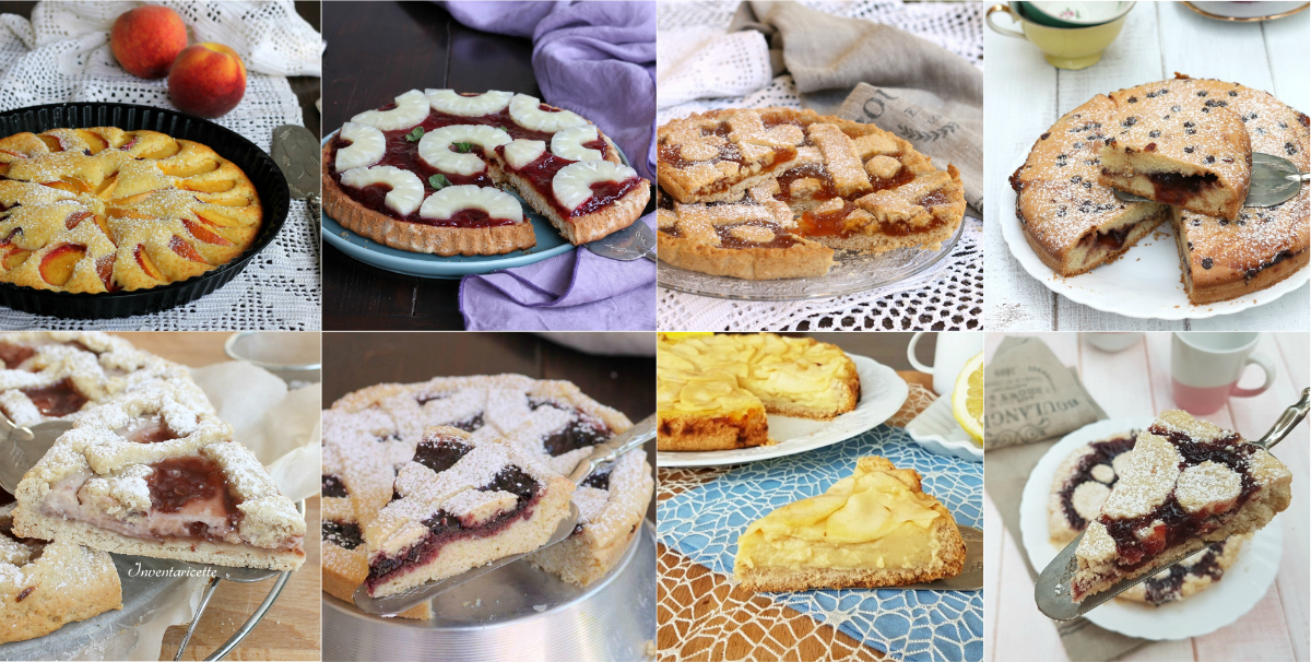 CROSTATE VELOCI SENZA BURRO ricette dolci light da colazione