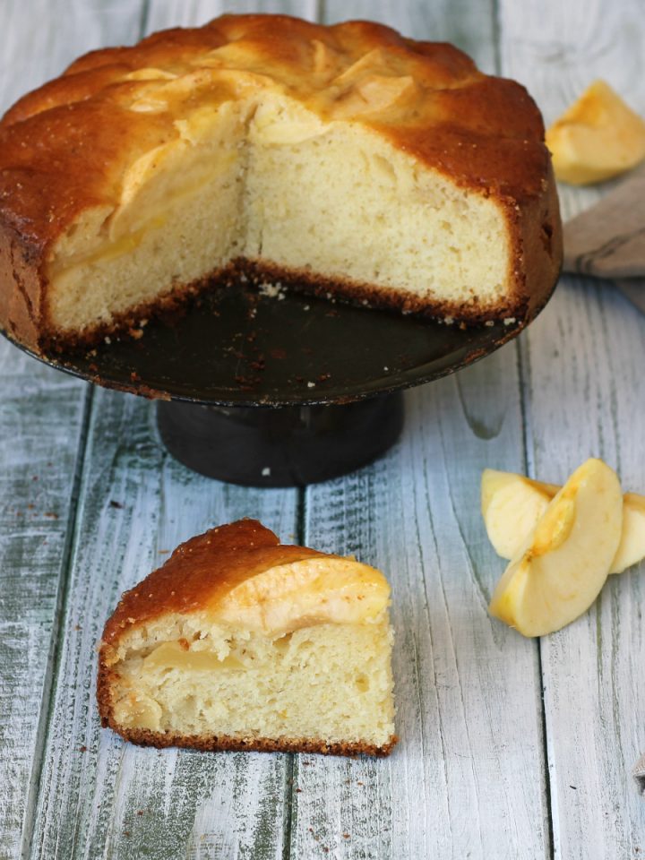 TORTA DI MELE AL BICCHIERE dolce veloce | ricetta senza bilancia