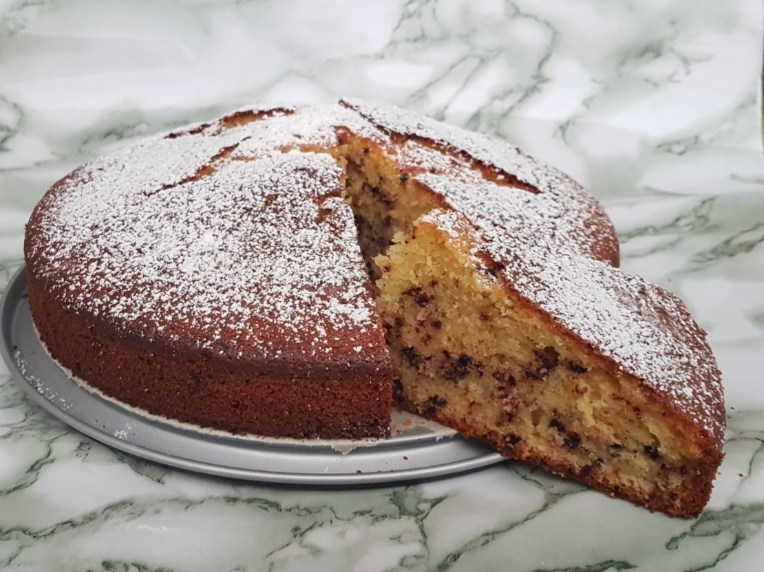 TORTA BANANA E GOCCE DI CIOCCOLATO Ricetta Torta Allo Yogurt