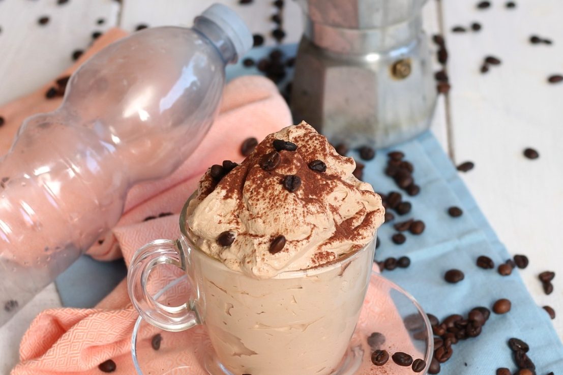 CREMA IN BOTTIGLIA CAFFE' E NUTELLA ricetta crema di caffè veloce