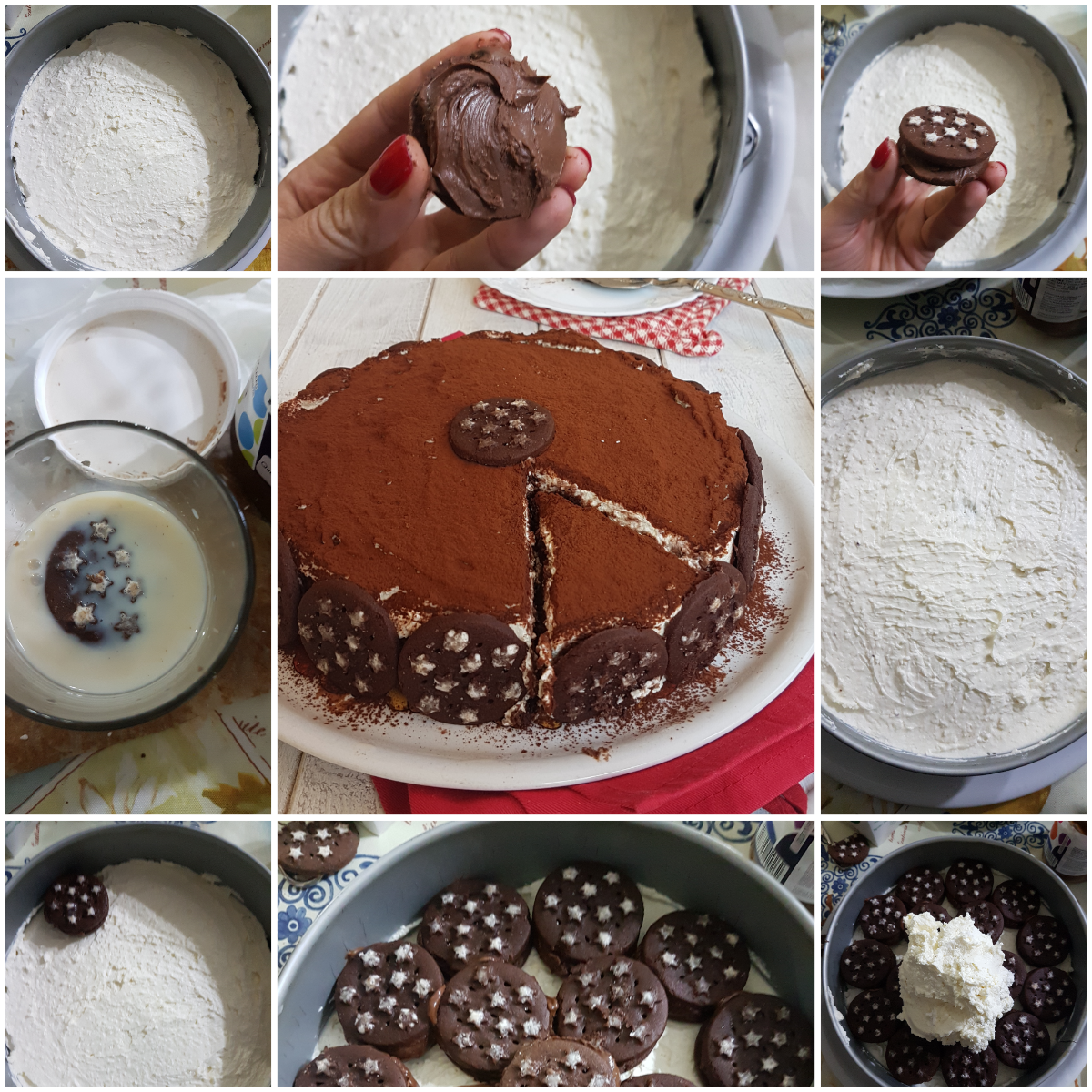 TORTA PAN DI STELLE AL COCCO ricetta torta fredda senza cottura