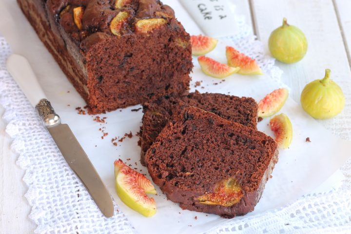 PLUMCAKE FICHI E CIOCCOLATO ricetta torta al cioccolato e fichi freschi