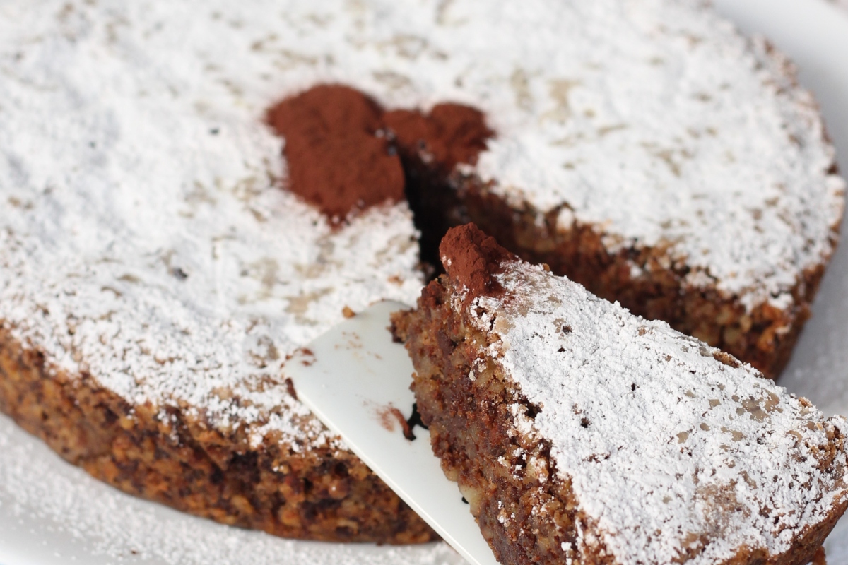Torta Sarnelli | ricetta torta cioccolato e mandorle senza farina