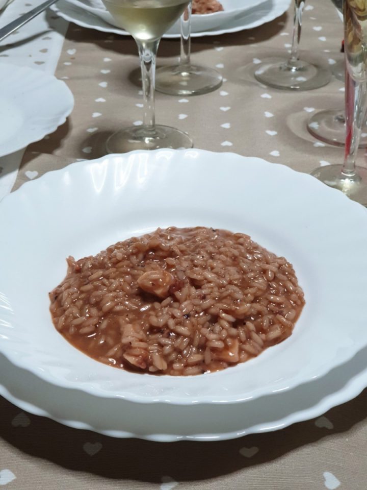 Risotto all' acqua di polpo | ricetta risotto cremoso con il polpo 