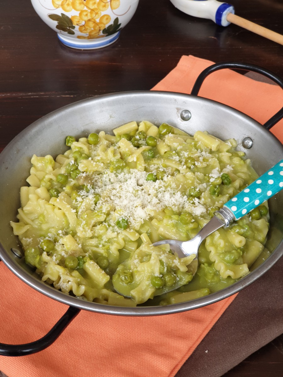 Ricetta Pasta E Piselli Cremosa Pasta Mista Con Crema Di Piselli E