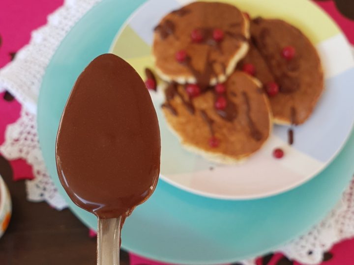 Cremina cacao e acqua | ricetta salsa al cioccolato light per decorare