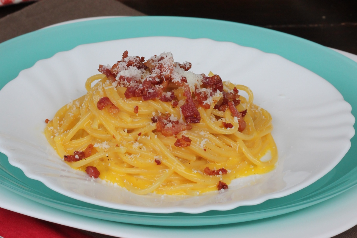 PASTA ALLA CARBONARA ORIGINALE ricetta spaghetti alla carbonara