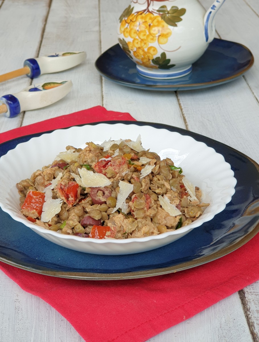insalata estiva con lenticchie ricetta insalata di lenticchie tonnata | piatto freddo