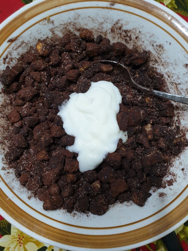 TORTA FREDDA yogurt COCCO CIOCCOLATO torta senza cottura al cocco