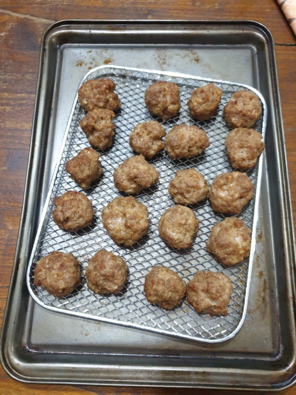 POLPETTE al FORNO in padella o in friggitrice ad aria polpette di carne