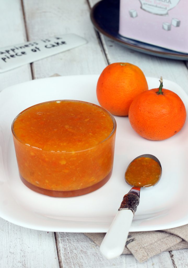 MARMELLATA di MANDARINI SENZA BUCCIA | marmellata di ...