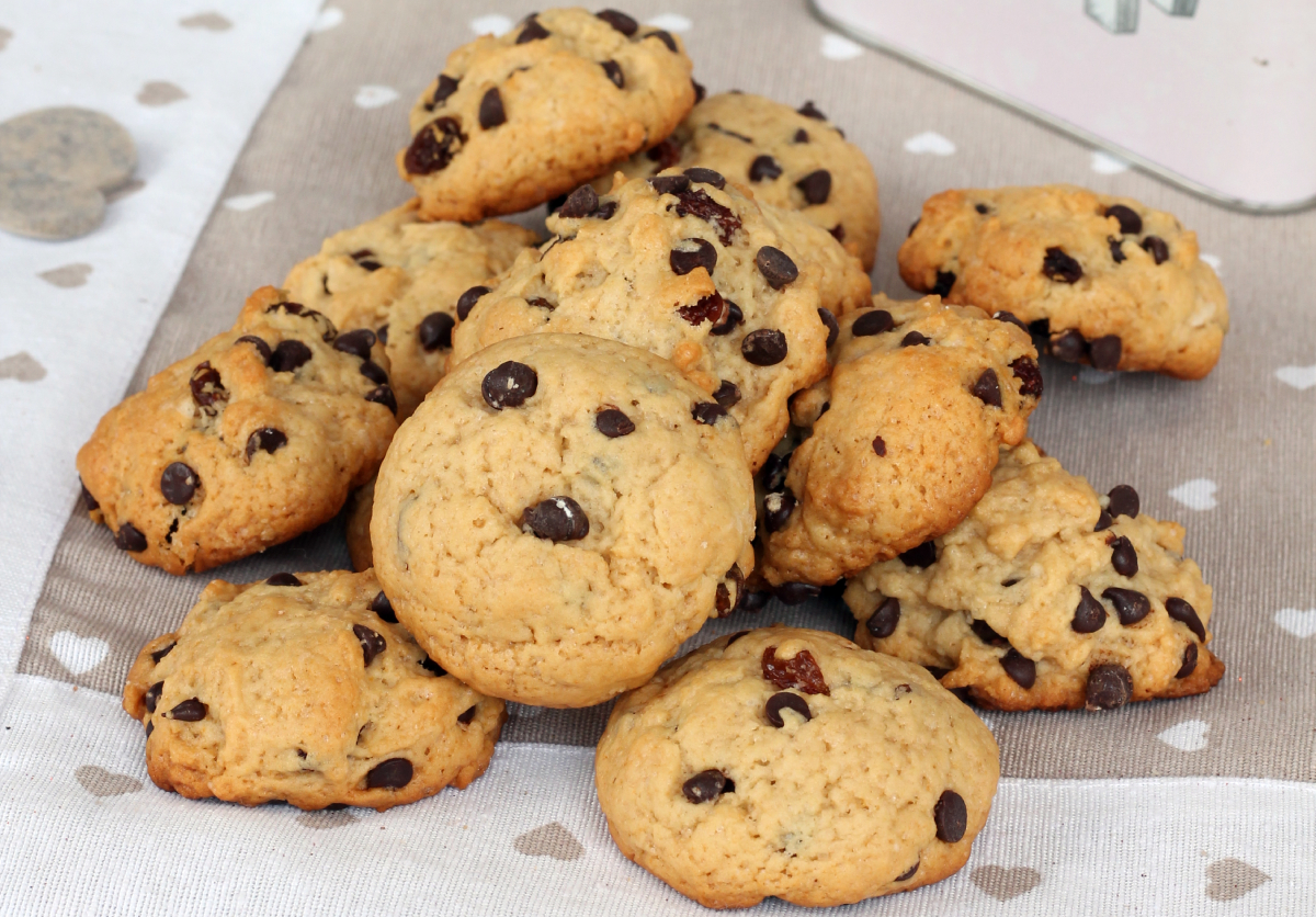 BISCOTTI AL VIN SANTO biscotti cioccolato e uvetta senza uova e burro