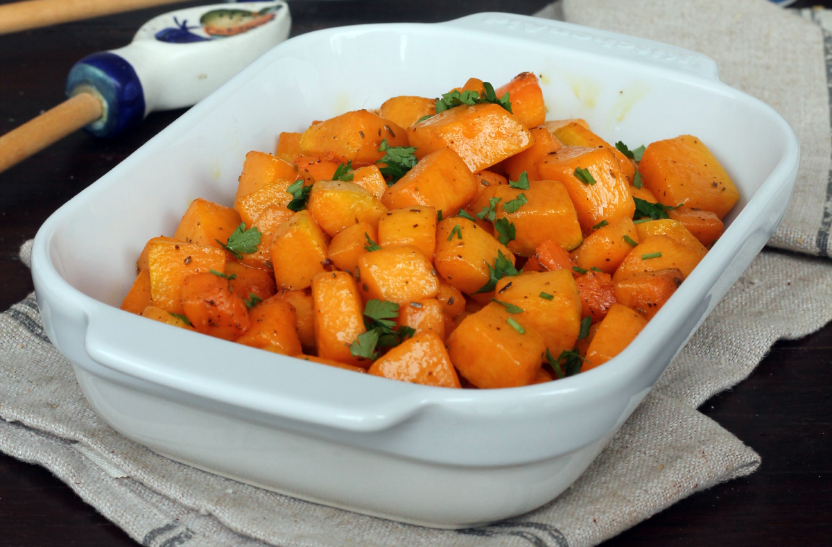 ZUCCA AL FORNO LIGHT SEMPLICE zucca cotta al forno ricetta veloce