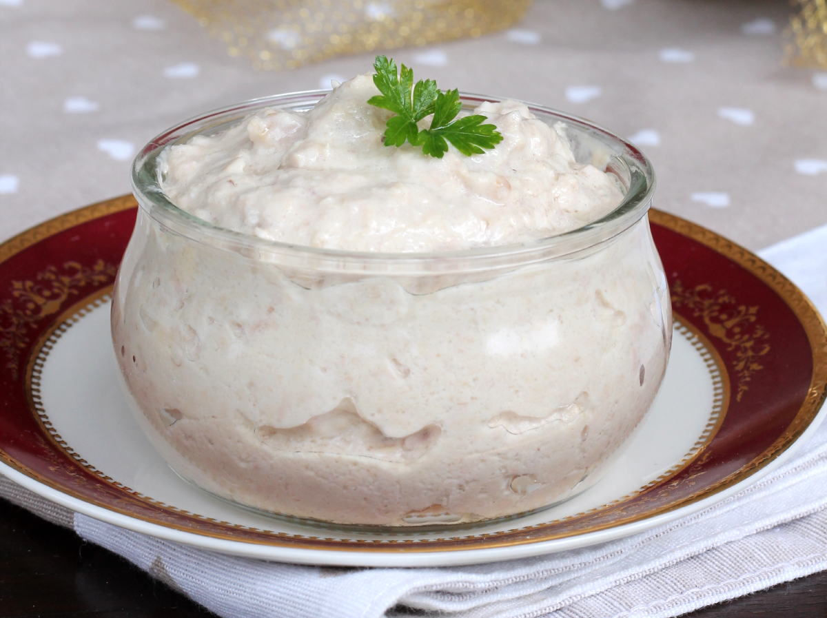 SALSA CIPOLLE CARAMELLATE E TONNO crema tonnata con cipolle