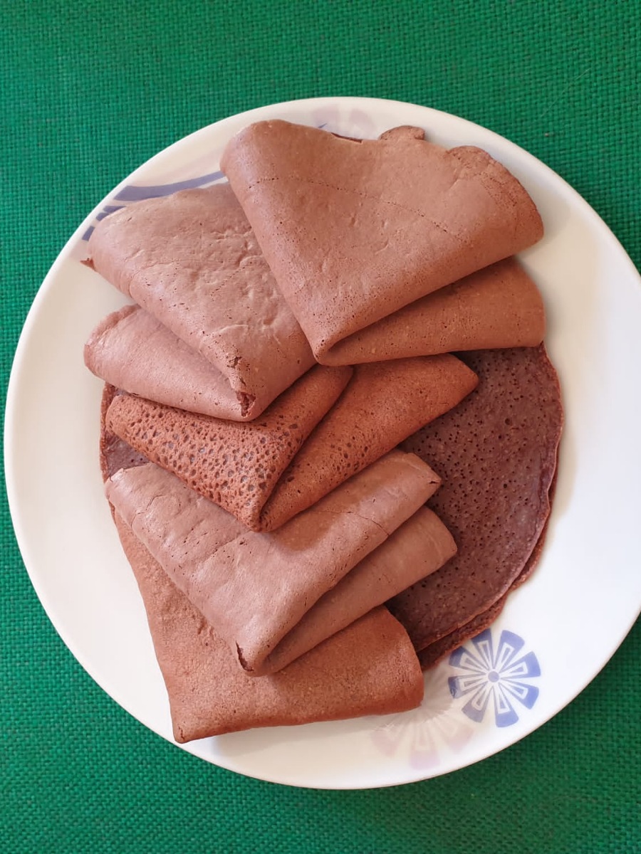 CREPES PROTEICHE AL CACAO ricetta crepes fit light | crepes di albumi