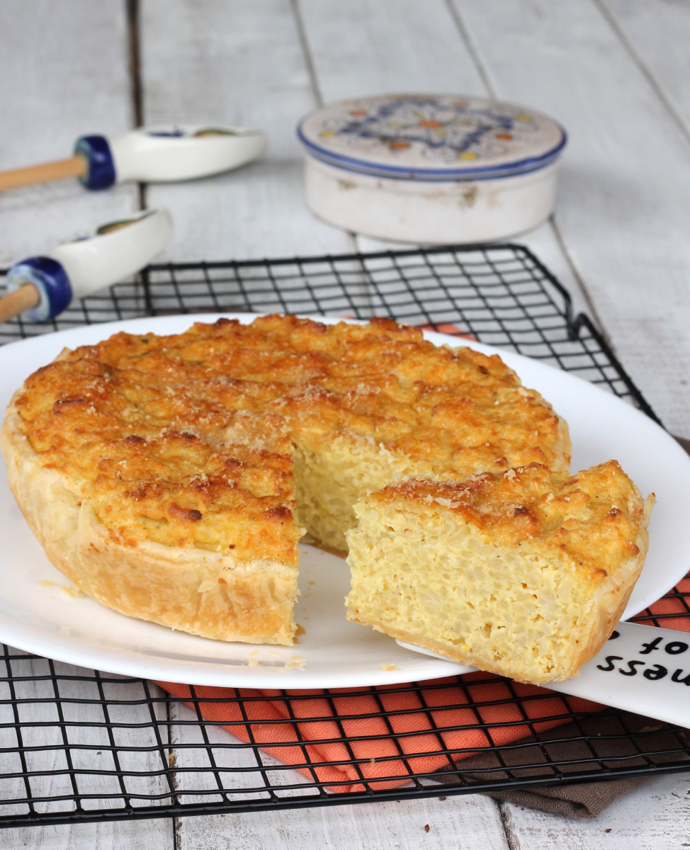 TORTA DI RISO GENOVESE ricetta torta di riso salata genovese