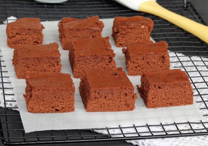BROWNIES PROTEICI ricetta brownies fit | brownies light proteici veloci