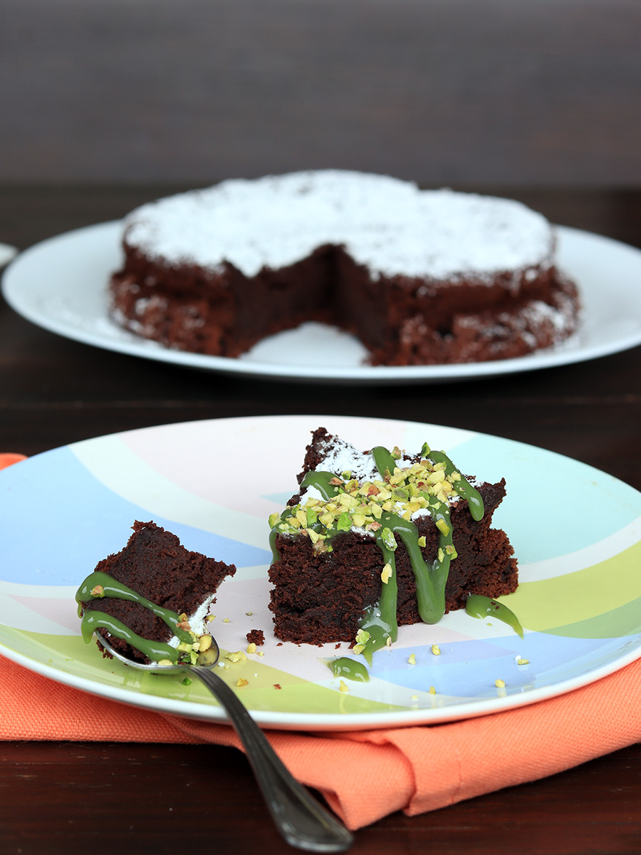 TORTA al CIOCCOLATO senza glutine e senza burro |brownie senza burro