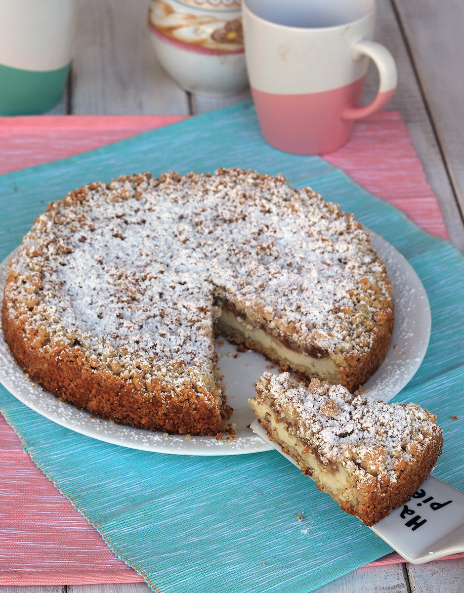 SBRICIOLATA RICOTTA E FICHI crostata di fichi con frolla alle mandorle