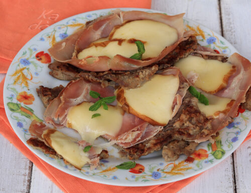 SCALOPPINE PROSCIUTTO E FORMAGGIO