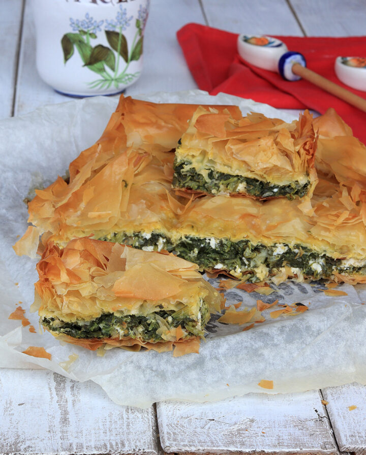 SPANAKOPITA ricetta originale greca | rustico tipico greco con spinaci