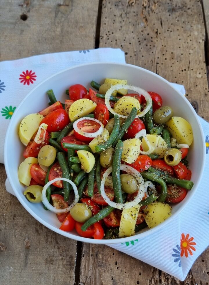 INSALATA VASTASA insalata di fagiolini alla siciliana | ricetta tipica