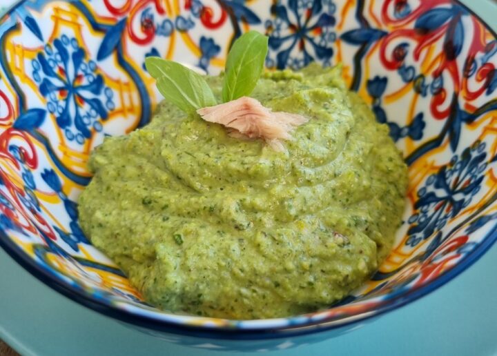 PESTO DI TONNO ricetta condimento veloce senza cottura