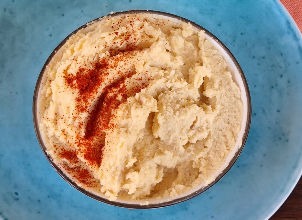HUMMUS con FARINA di CECI | hummus di ceci | Inventaricette