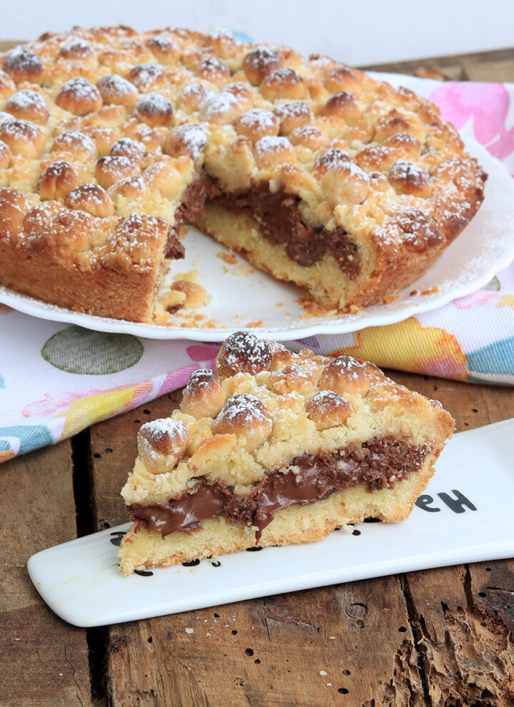 CROSTATA SEMPLICE E VELOCE CON NUTELLA | Inventaricette