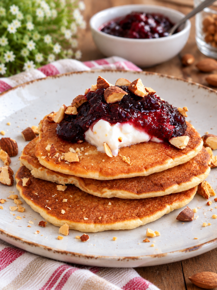 PANCAKE DIETETICI ricetta pancake light veloci | Inventaricette
