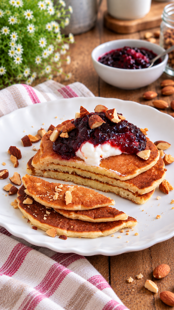 PANCAKE DIETETICI ricetta pancake light veloci | Inventaricette