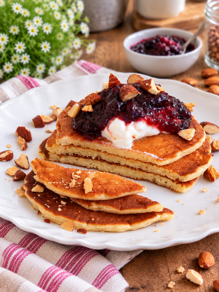 PANCAKE DIETETICI ricetta pancake light veloci | Inventaricette