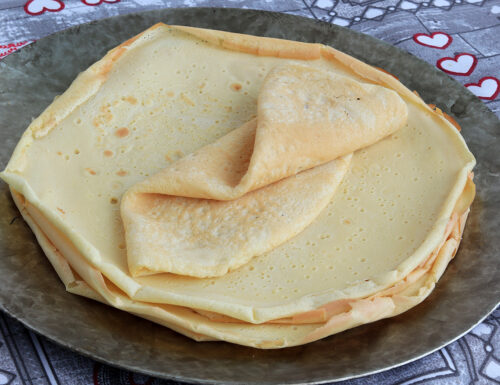 CREPES FARINA DI CECI E ALBUMI PROTEICHE