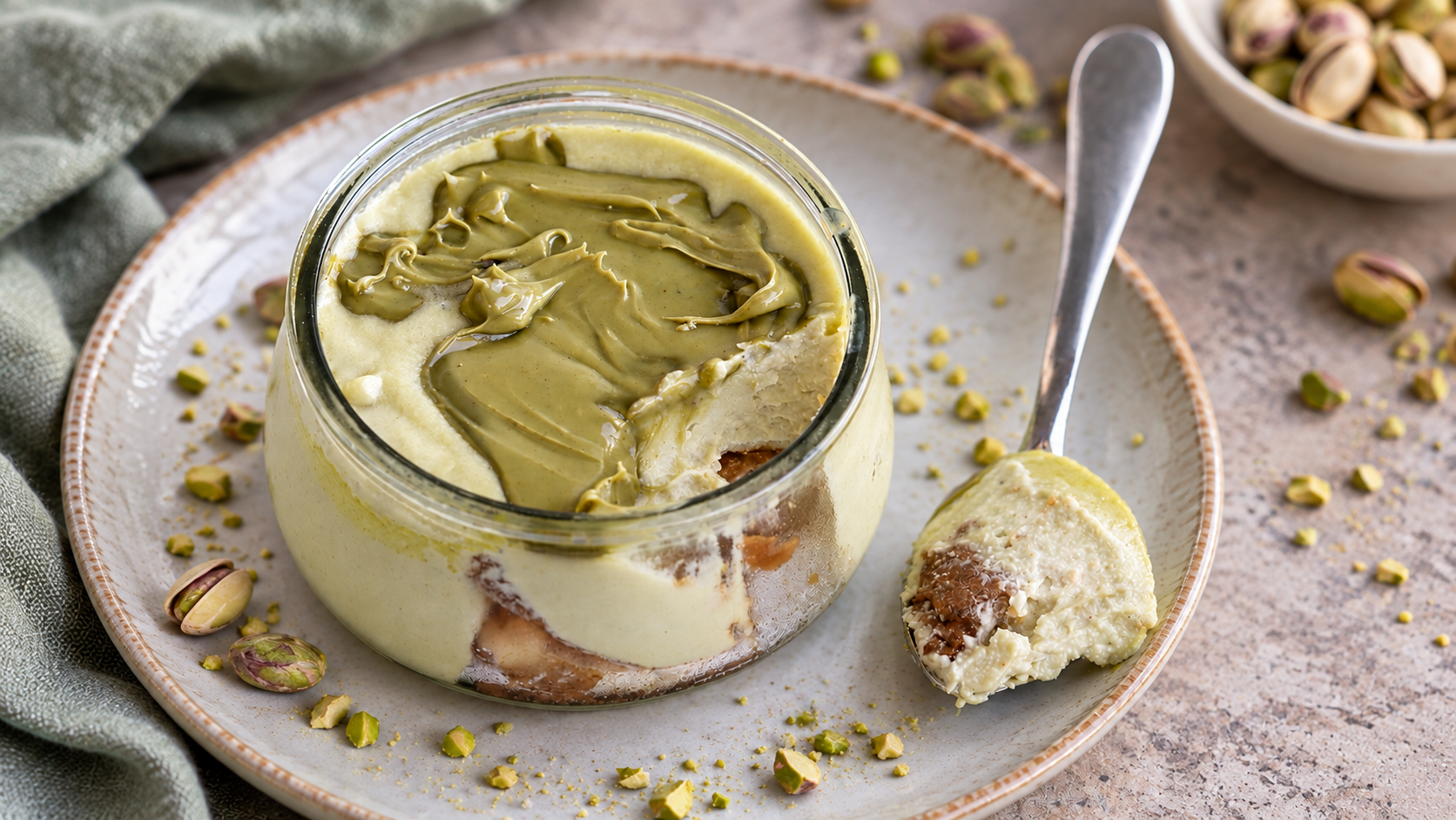 COPPETTE dolci al PISTACCHIO veloci al cucchiaio |Inventaricette