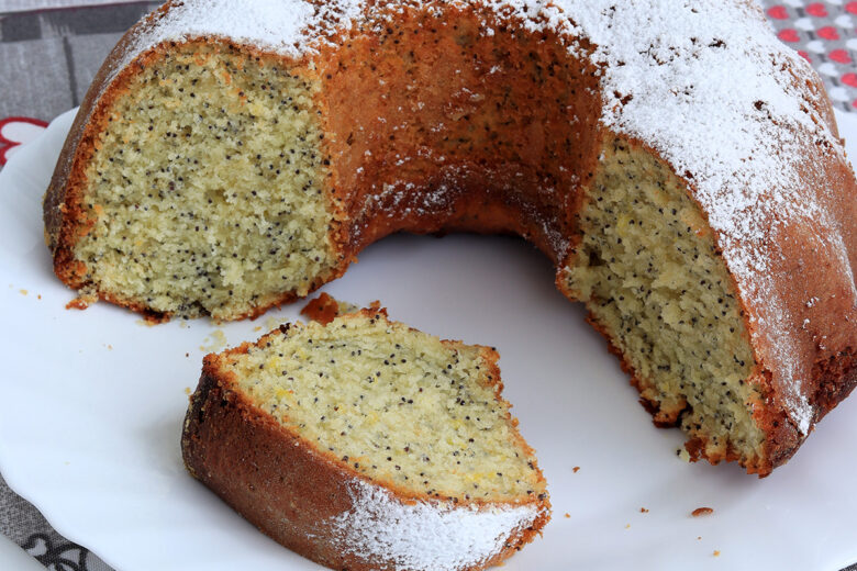 CIAMBELLONE LIMONE E SEMI DI PAPAVERO