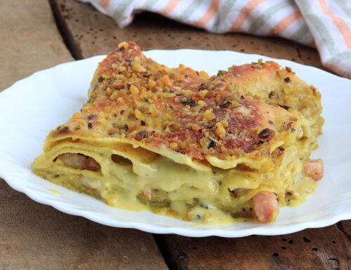 LASAGNE AL PISTACCHIO