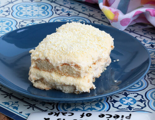 TIRAMISU AL CIOCCOLATO BIANCO